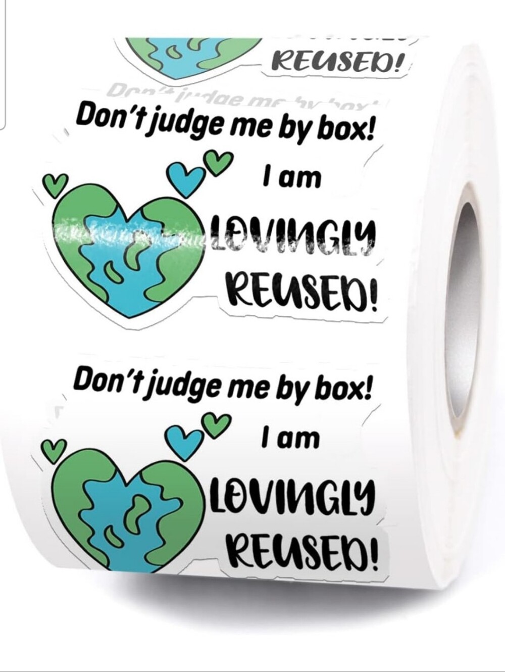 Gently Reused Box Stickers